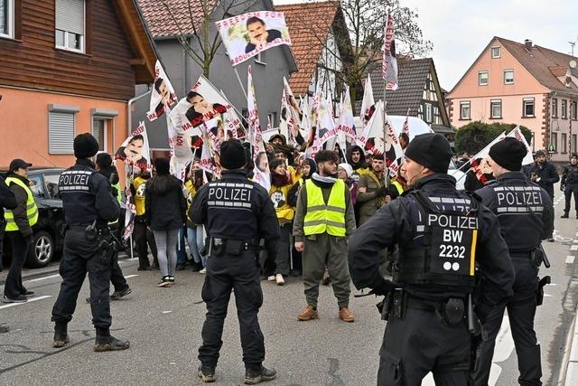 Nach Ausschreitungen in Lahr verbietet Freiburg eine Kurden-Demonstration