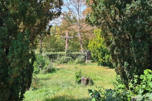 Der alte Warmbacher Friedhof in Rheinfelden soll zum Park werden