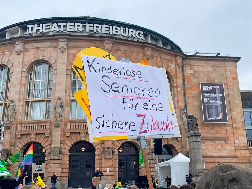 Klimaprotest in Freiburg<?ZE?>
