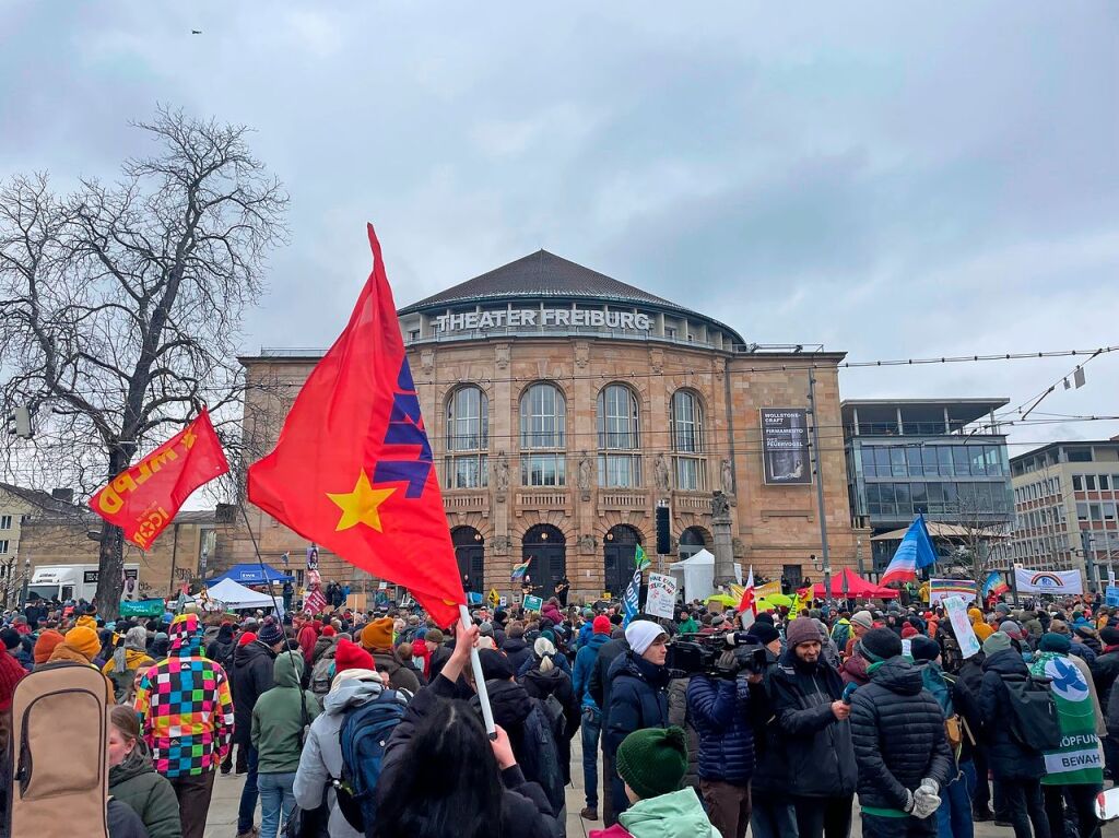 Klimaprotest in Freiburg<?ZE?>
