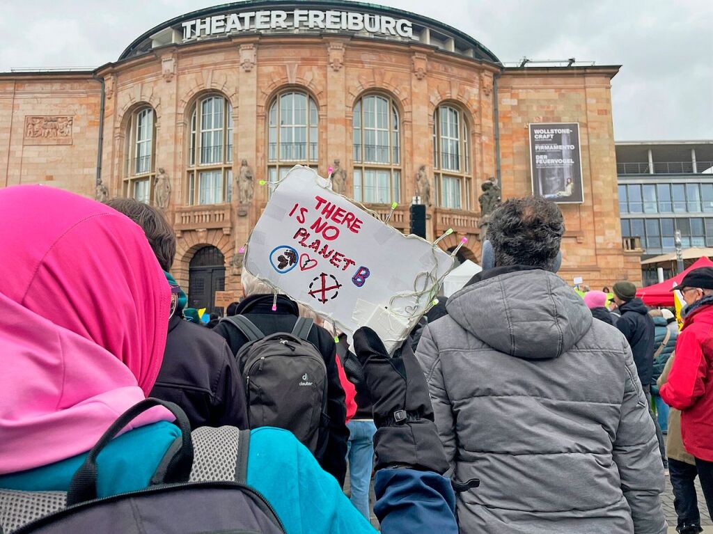 Klimaprotest in Freiburg<?ZE?>
