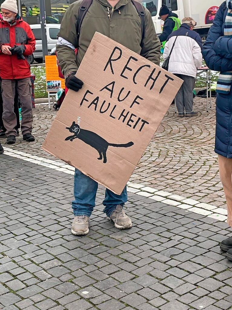 Klimaprotest in Freiburg<?ZE?>
