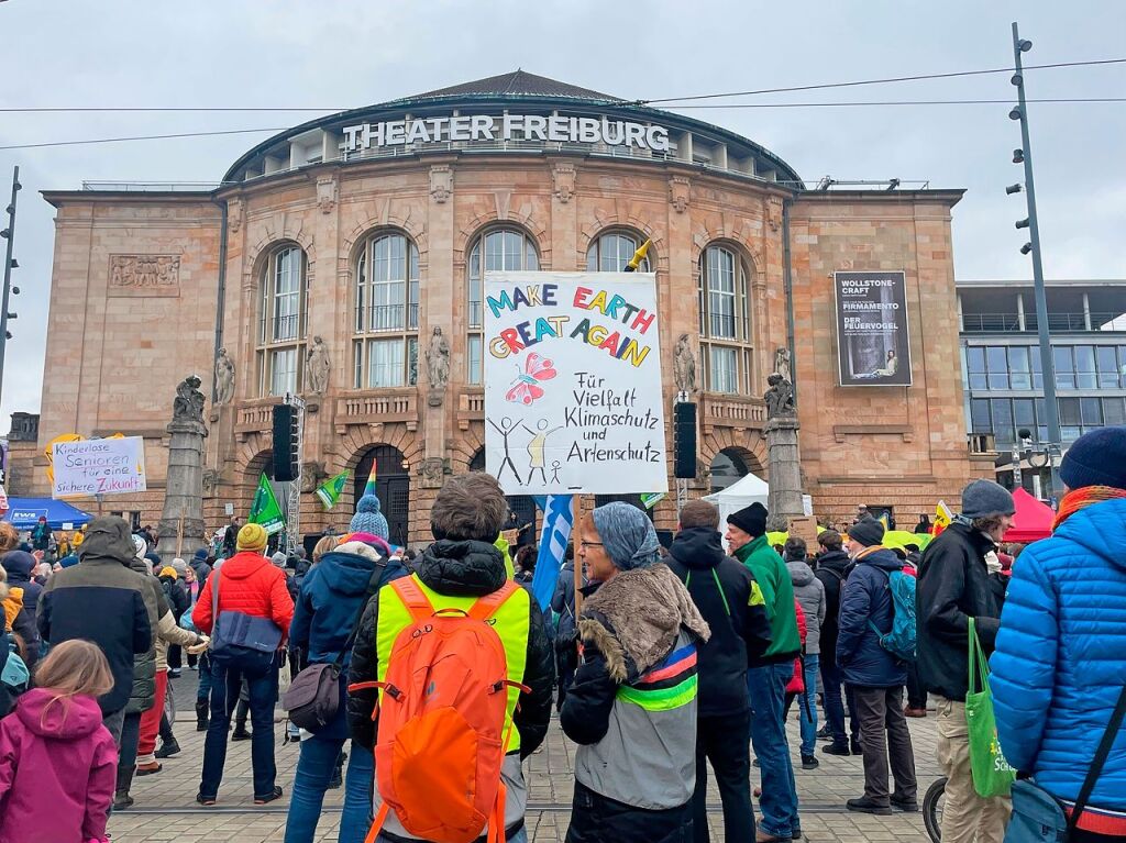 Klimaprotest in Freiburg<?ZE?>
