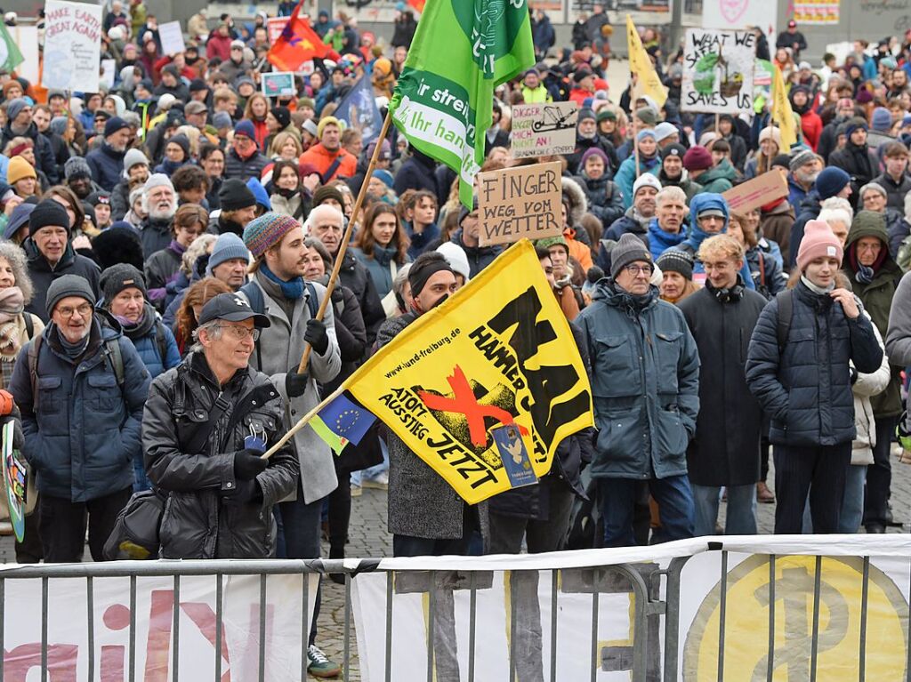 Klimaprotest in Freiburg<?ZE?>
