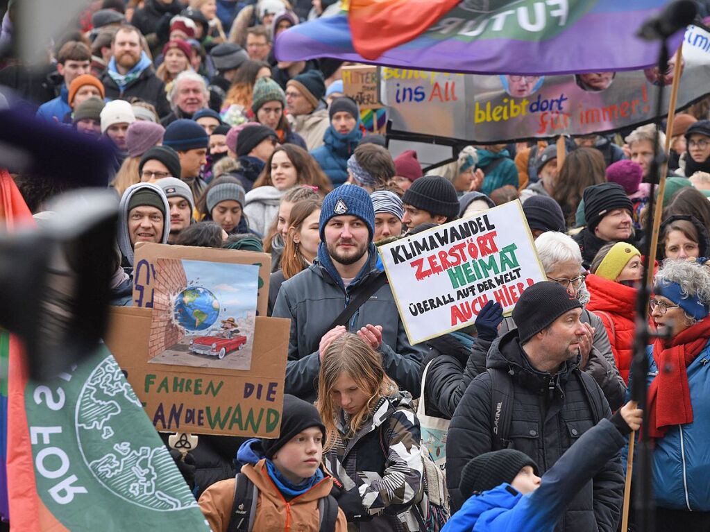 Klimaprotest in Freiburg<?ZE?>
