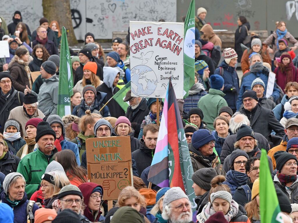 Klimaprotest in Freiburg<?ZE?>
