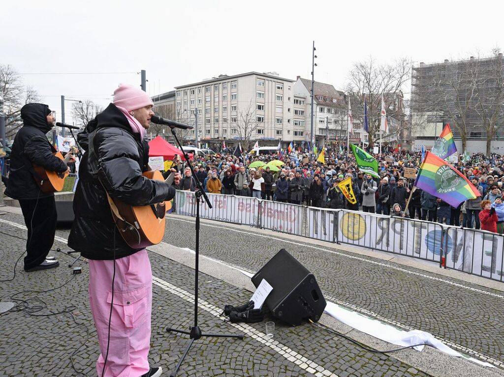 Klimaprotest in Freiburg<?ZE?>
