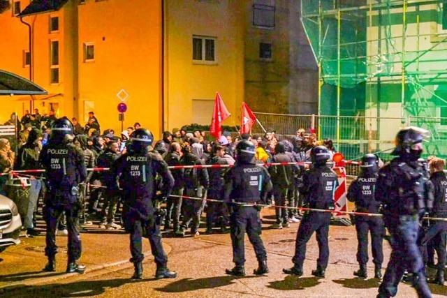 Nach Ausschreitungen in Lahr: Freiburg sagt Kurden-Demonstration ab