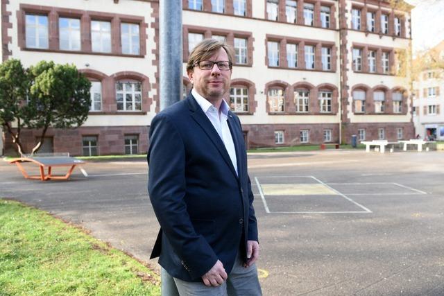 Malte Haecker ist neuer Leiter der Hansjakob-Realschule in Freiburg – und findet die heterogenen Klassen "richtig gut"