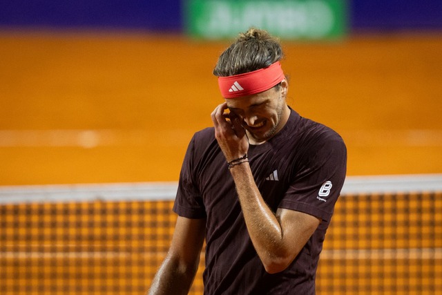 Scheiterte in Buenos Aires schon im Viertelfinale: Alexander Zverev.  | Foto: Matias Baglietto/dpa