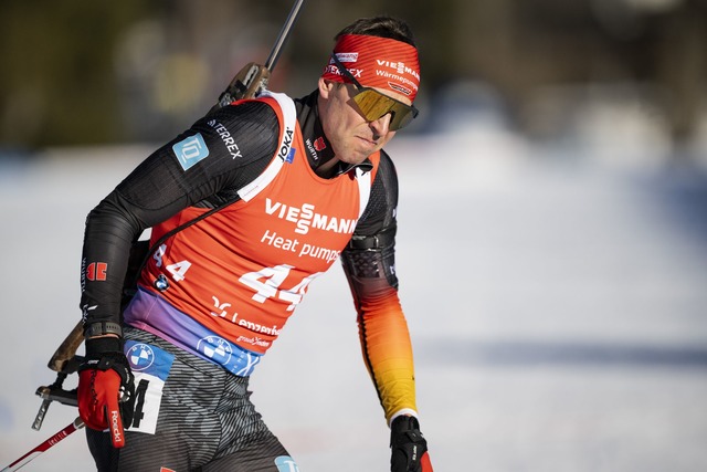 Philipp Nawrath landet als bester Deutscher auf Rang 18.  | Foto: Gian Ehrenzeller/KEYSTONE/dpa