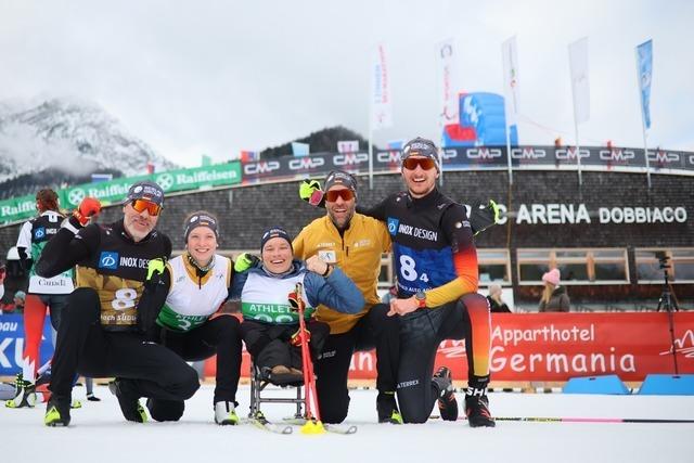 Marco Maier vom SV Kirchzarten fhrt das Mixed-Team aufs Podium