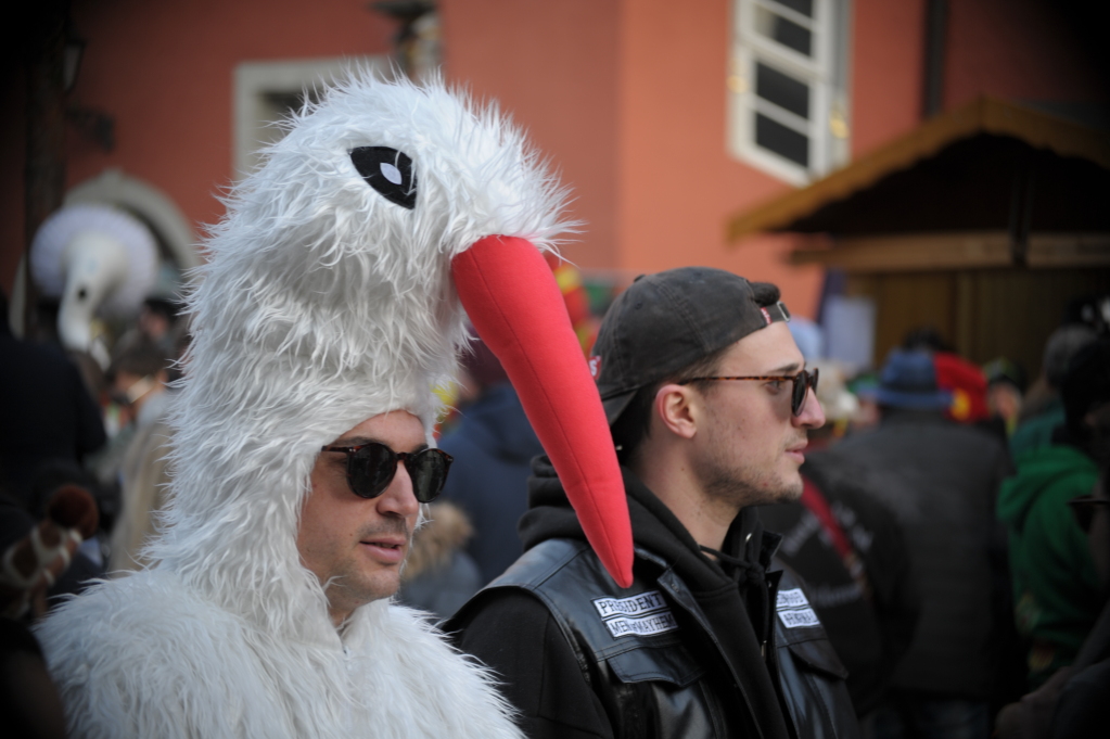 Tausende Besucher strmten am Samstag zum Fasnachtsumzug, den die Burkheimer Schnecken zum Jubilum ihres 55-jhrigen Bestehens auf die Beine stellten.