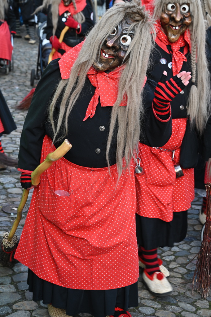 Tausende Besucher strmten am Samstag zum Fasnachtsumzug, den die Burkheimer Schnecken zum Jubilum ihres 55-jhrigen Bestehens auf die Beine stellten.