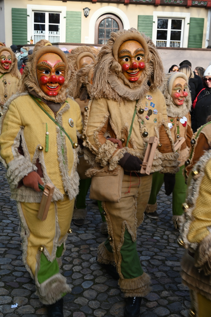 Tausende Besucher strmten am Samstag zum Fasnachtsumzug, den die Burkheimer Schnecken zum Jubilum ihres 55-jhrigen Bestehens auf die Beine stellten.