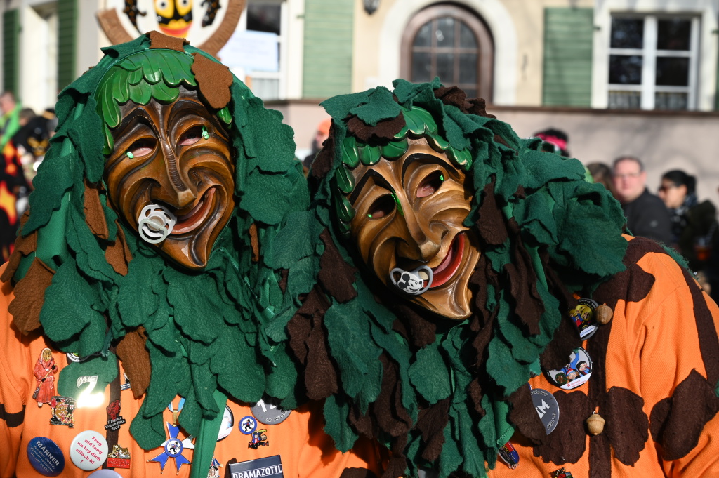 Tausende Besucher strmten am Samstag zum Fasnachtsumzug, den die Burkheimer Schnecken zum Jubilum ihres 55-jhrigen Bestehens auf die Beine stellten.