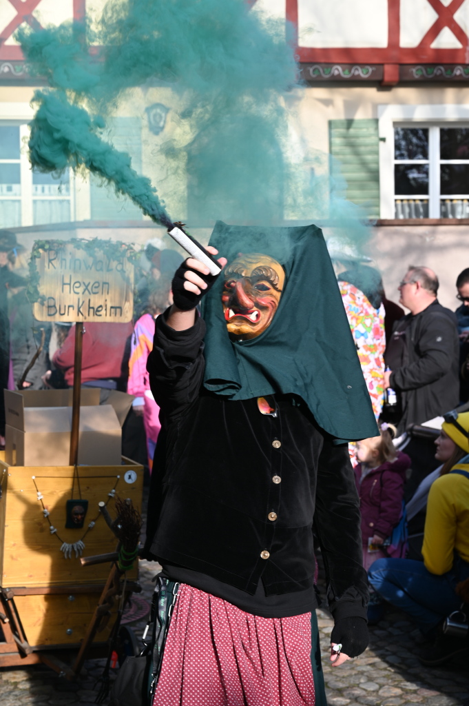 Tausende Besucher strmten am Samstag zum Fasnachtsumzug, den die Burkheimer Schnecken zum Jubilum ihres 55-jhrigen Bestehens auf die Beine stellten.