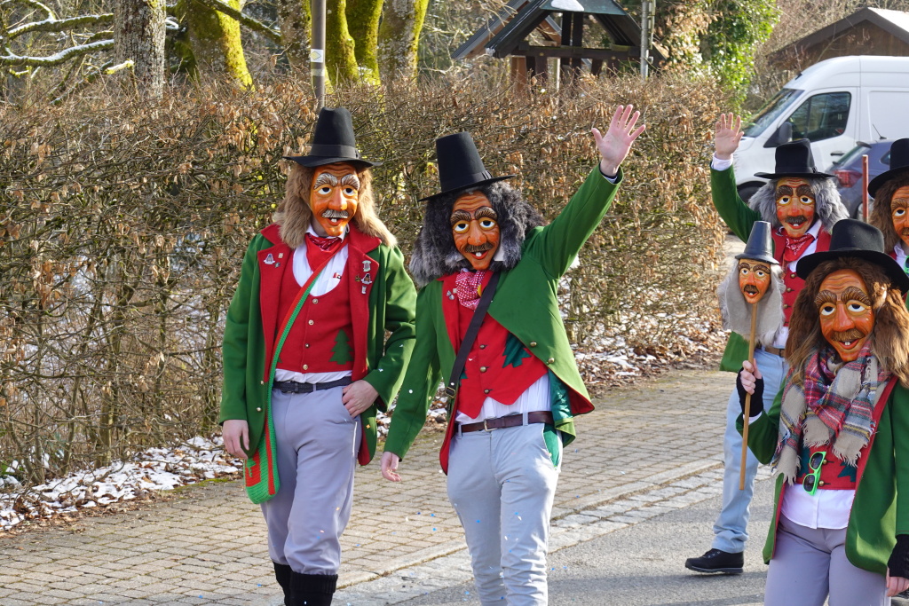 Eindrcke vom "Stllfscht Oben-Er" mit Umzug in Rickenbach