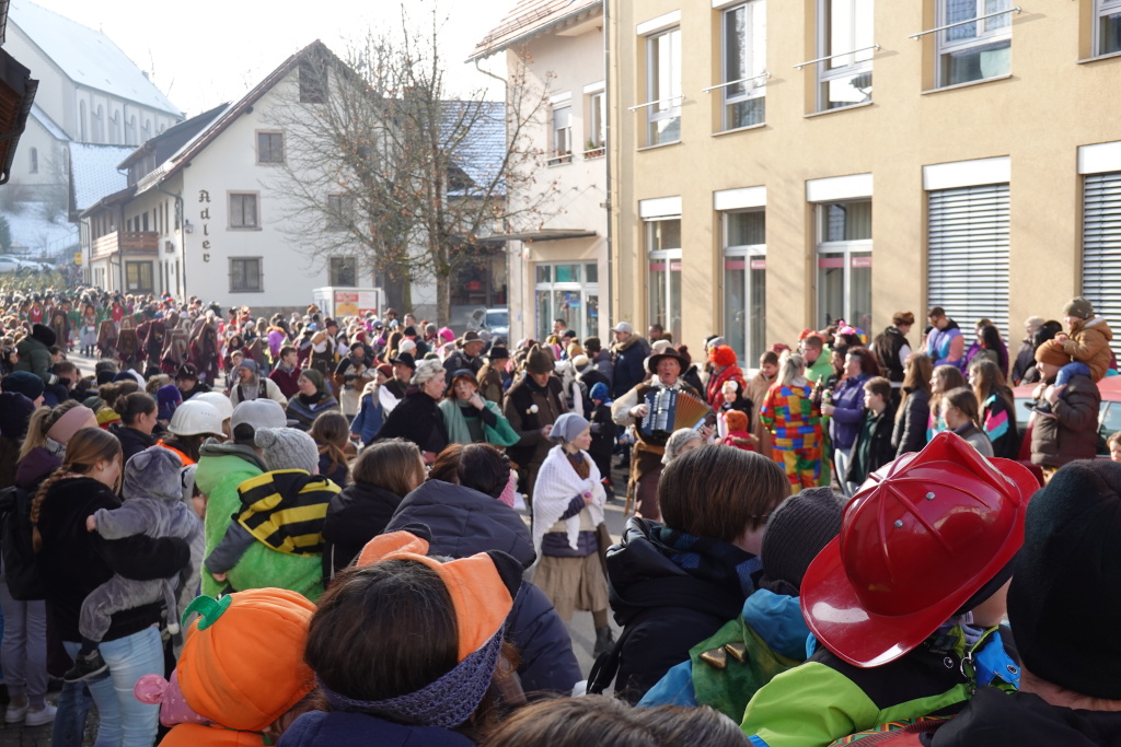 Eindrcke vom "Stllfscht Oben-Er" mit Umzug in Rickenbach