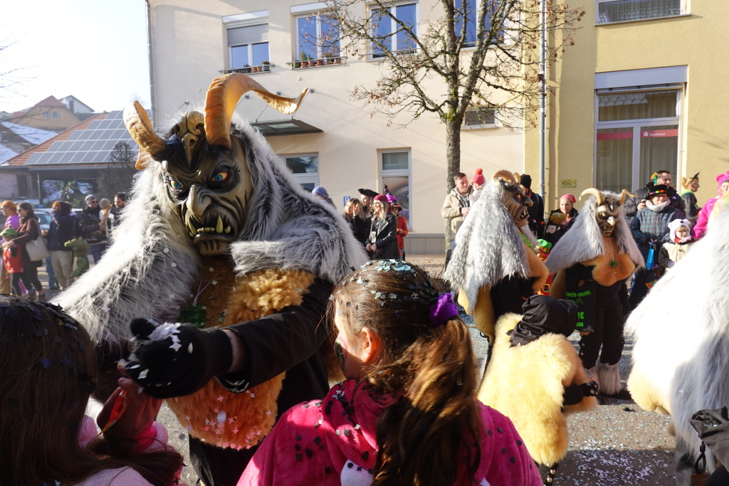 Eindrcke vom "Stllfscht Oben-Er" mit Umzug in Rickenbach