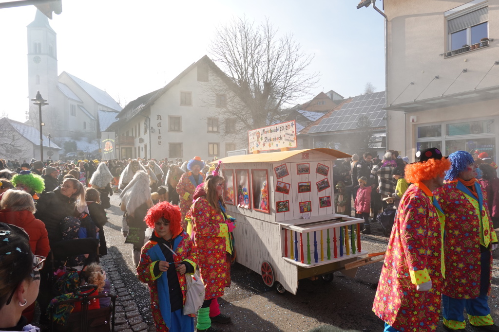 Eindrcke vom "Stllfscht Oben-Er" mit Umzug in Rickenbach