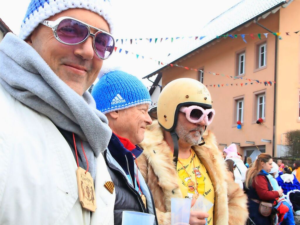 Nrrisches Treiben herrschte am Sonntag in Schweighausen. Dort feierten die Ankele Hexen ihren 35. Geburtstag.