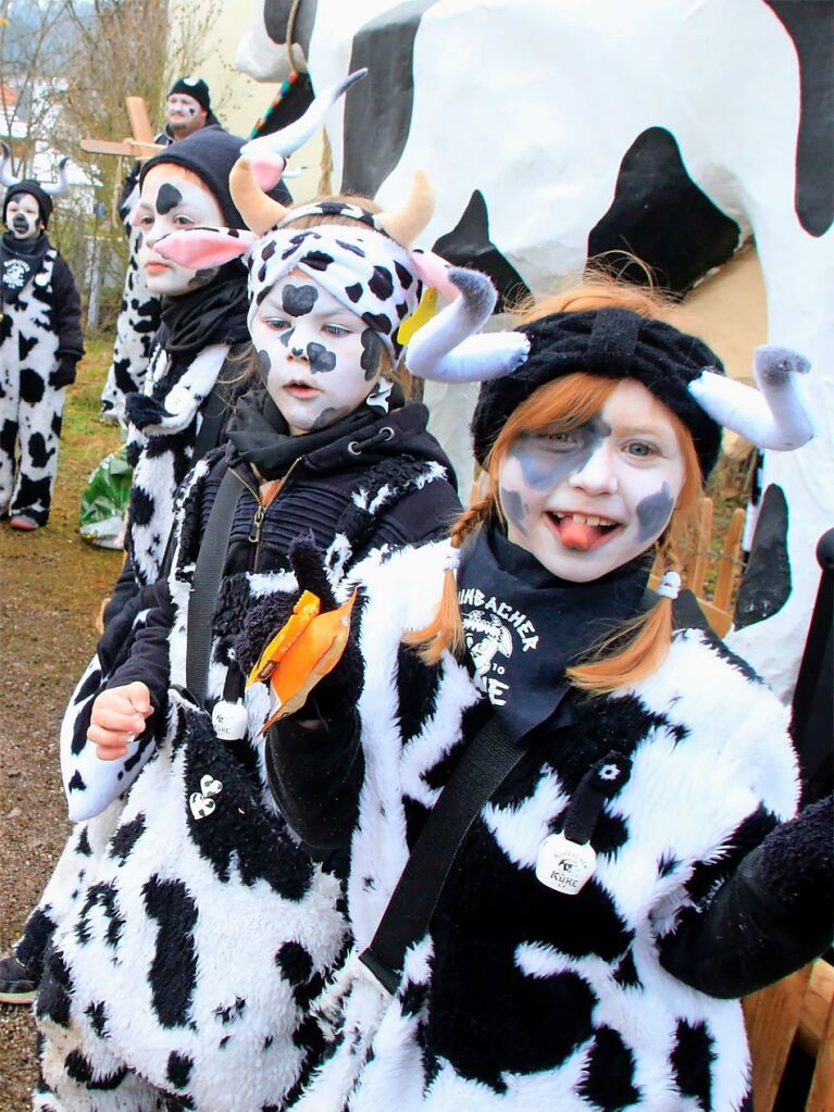 Nrrisches Treiben herrschte am Sonntag in Schweighausen. Dort feierten die Ankele Hexen ihren 35. Geburtstag.