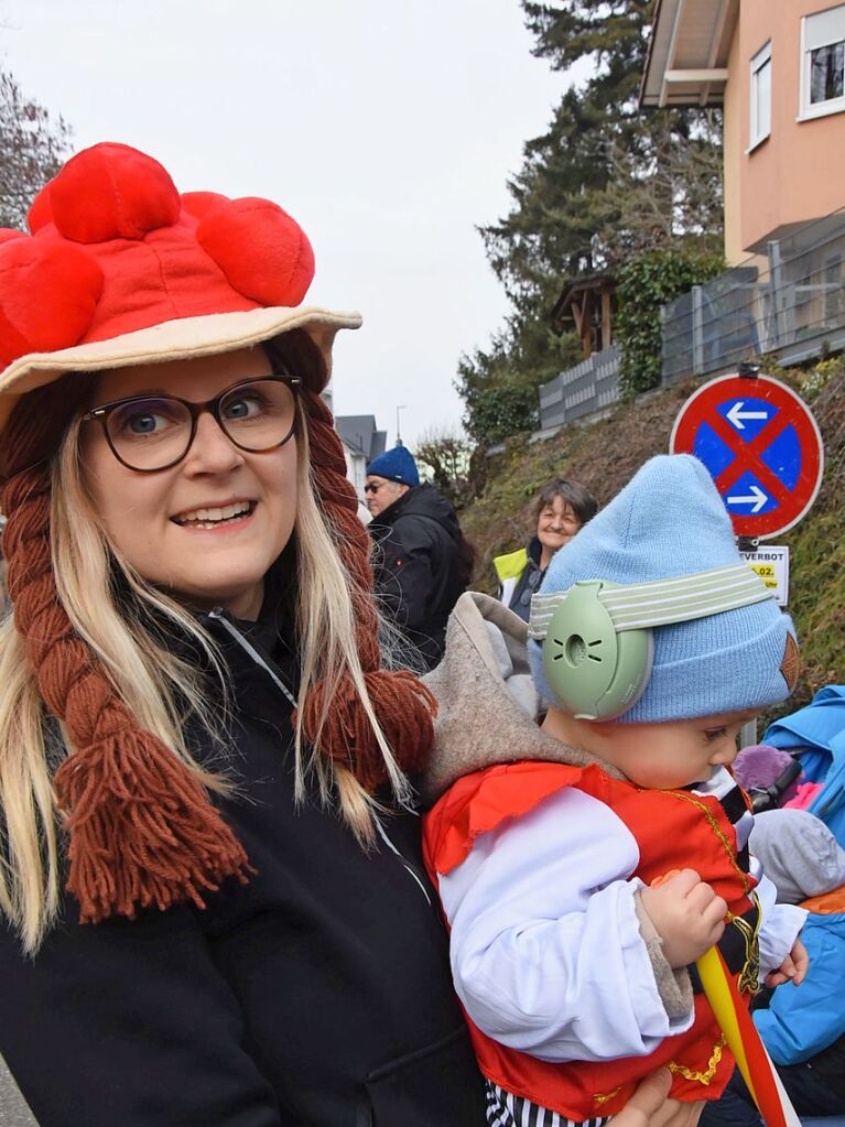 Nrrisches Treiben beim Fasnetsumzug in Gundelfingen