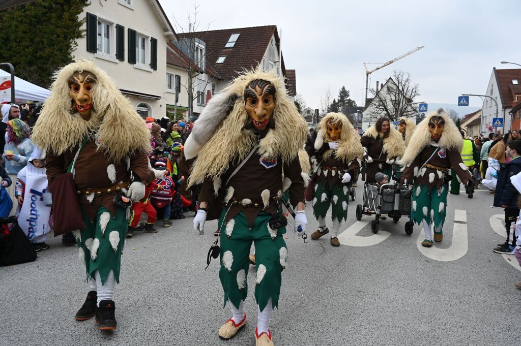 Fasnachtsumzug in St. Georgen