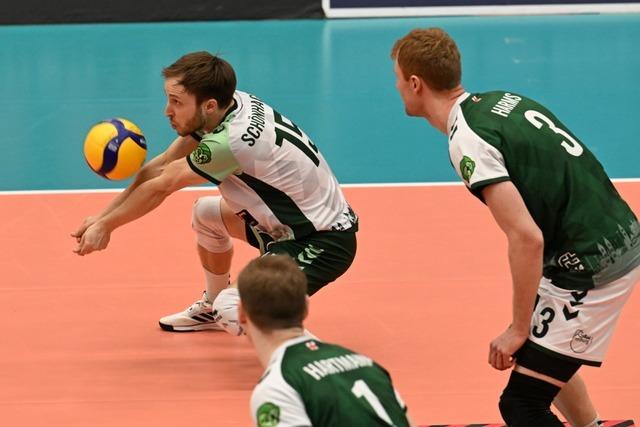 Die  Freiburger Erstliga-Volleyballer sind chancenlos – 0:3 gegen Herrsching