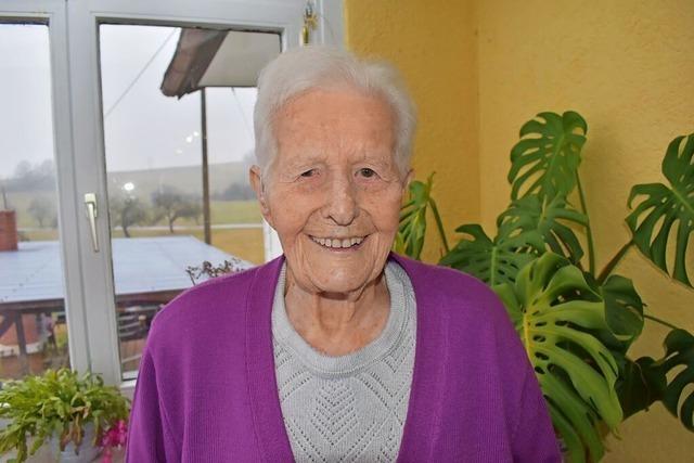 Elsa Kuscher aus Berau feiert 100. Geburtstag