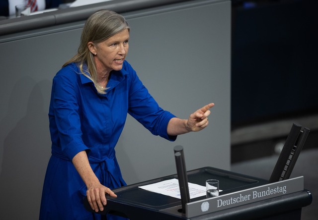 Ann-Veruscha Jurisch, FDP-Bundestagsab...erstmalig in den Bundestag eingezogen.  | Foto: Hannes P. Albert/dpa