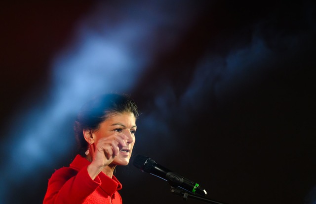 Sahra Wagenknecht darf nicht an der "Wahlarena" teilnehmen. (Archivbild)  | Foto: Robert Michael/dpa