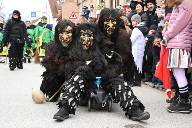 Groer Fasnachtsumzug durch St. Georgen