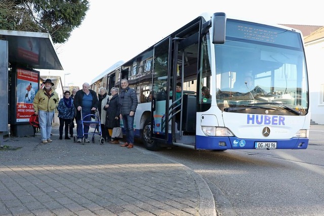 Bereits der Marktbus hatte in Hohberg ...r Brgerbus wieder eingestellt werden.  | Foto: Christoph Breithaupt