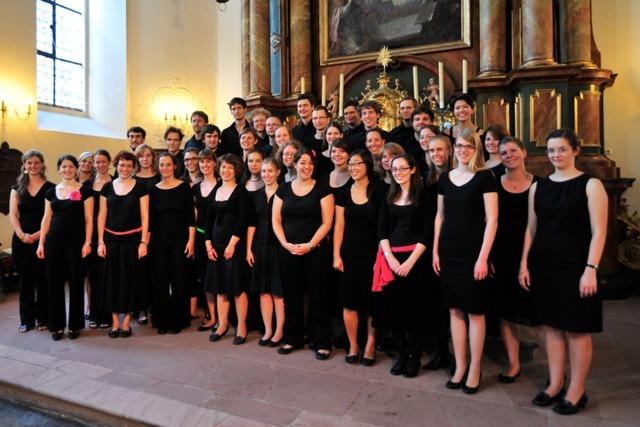 Abendsegen und Himmelsschaukel: Der KHG-Madrigalchor mit Konzerten in Denzlingen und Freiburg