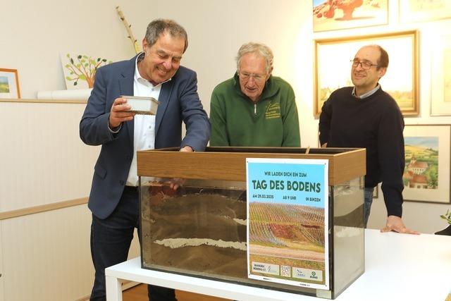 Beim Tag des Bodens mchte Binzen auf Regenwrmer aufmerksam machen