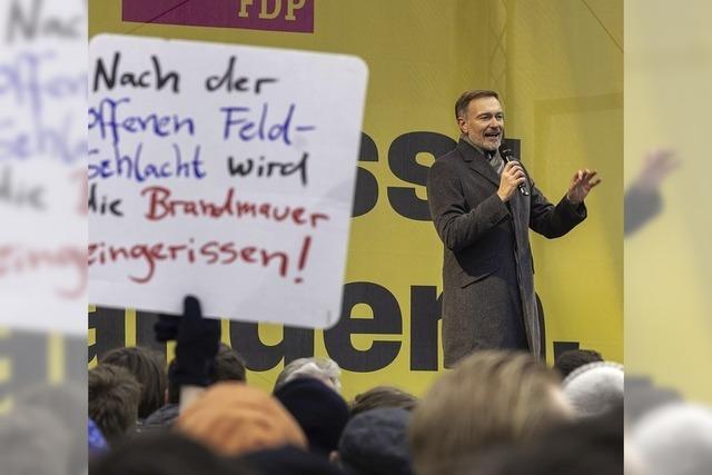 Die Demonstranten sind mit Recht aufgebracht