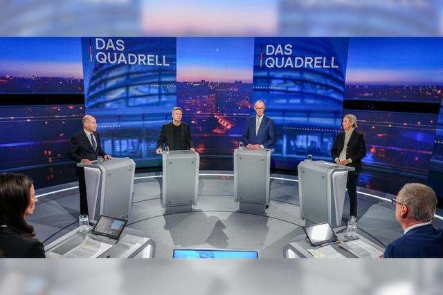 Das Quadrell im TV: Quote schafft, was scheppert