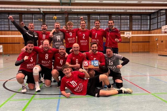 Bei den Volleyballern des TV Neustadt beginnt das groe Zittern