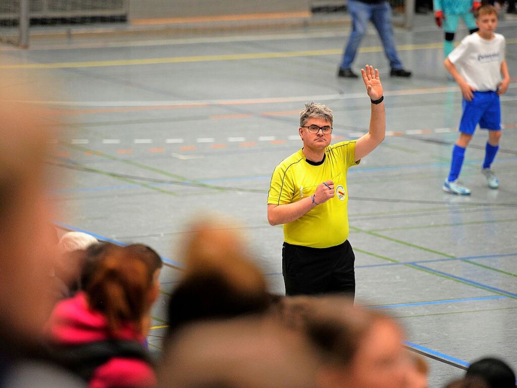 Werbung fr den Fuball und den Nachwuchssport: Die Lahrer Stadtmeisterschaft ist Jahr fr ein Jahr ein Ereignis, das viel Zuspruch erfhrt.