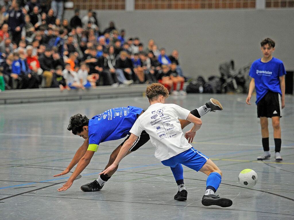 Werbung fr den Fuball und den Nachwuchssport: Die Lahrer Stadtmeisterschaft ist Jahr fr ein Jahr ein Ereignis, das viel Zuspruch erfhrt.