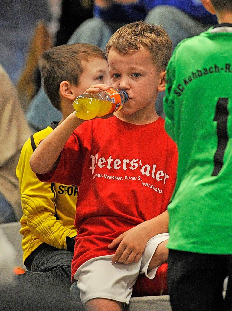 Werbung fr den Fuball und den Nachwuchssport: Die Lahrer Stadtmeisterschaft ist Jahr fr ein Jahr ein Ereignis, das viel Zuspruch erfhrt.