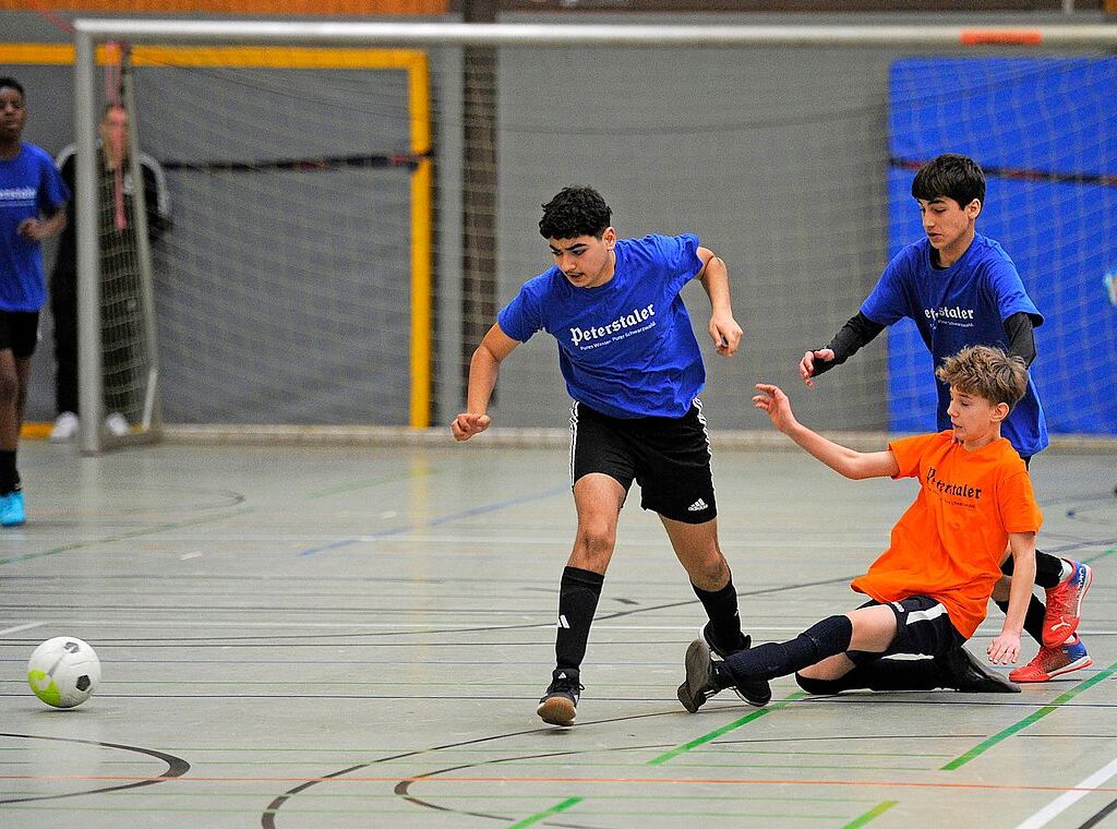 Werbung fr den Fuball und den Nachwuchssport: Die Lahrer Stadtmeisterschaft ist Jahr fr ein Jahr ein Ereignis, das viel Zuspruch erfhrt.