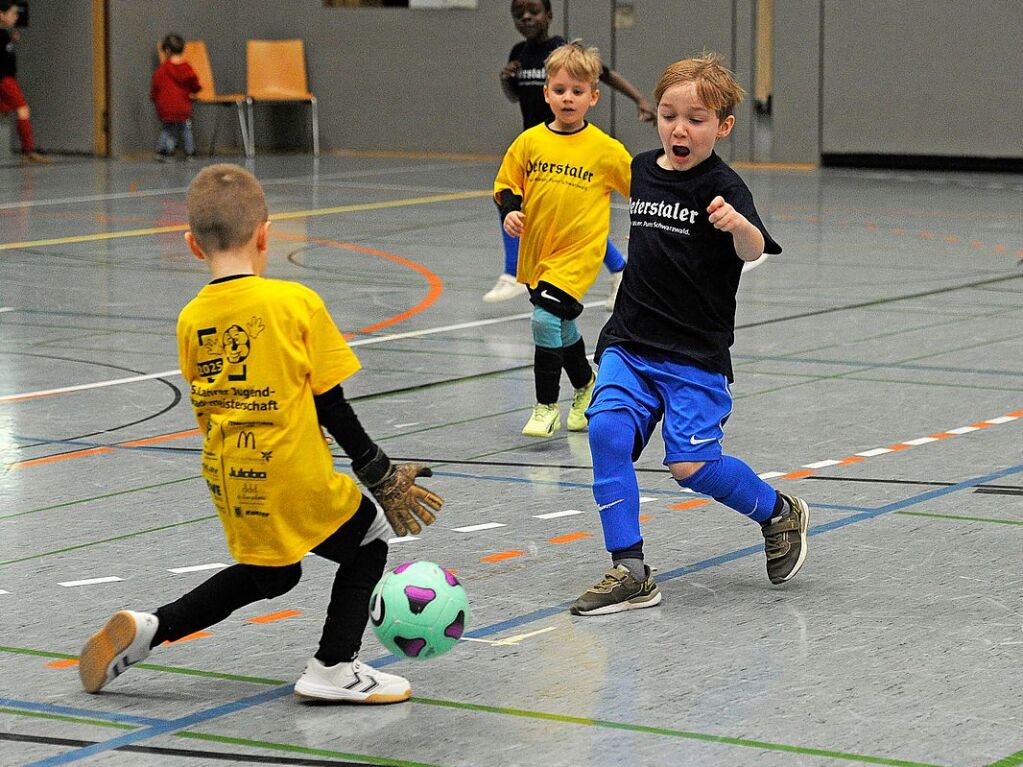 Werbung fr den Fuball und den Nachwuchssport: Die Lahrer Stadtmeisterschaft ist Jahr fr ein Jahr ein Ereignis, das viel Zuspruch erfhrt.