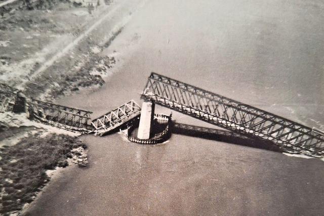 Als deutsche Soldaten vor 80 Jahren die Neuenburger Brcke sprengten