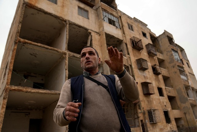 Die Syrien-R&uuml;ckkehrer finden h&au...Masaken Hanano in Aleppo. (Archivbild)  | Foto: Khalil Hamra/AP/dpa