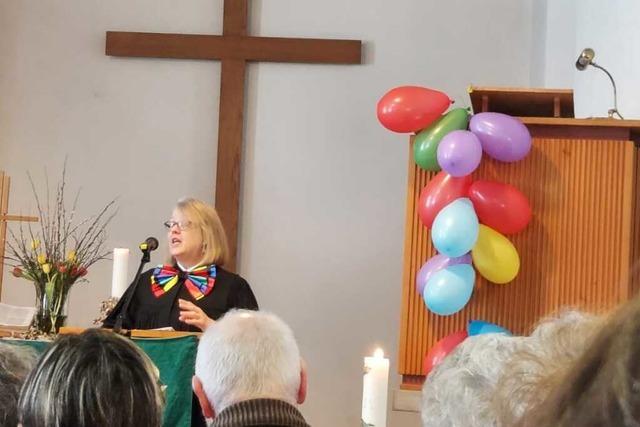 Der Fasnachtsgottesdienst in Marzell zieht zahlreiche Narren an