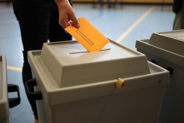 Bundestagswahl am Beispiel Pfaffenweiler: Vor der Wahl herrscht Trubel, Stille dann beim Auszhlen