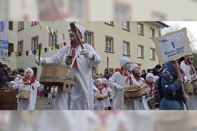 Die Narro-Zunft ist immer noch im Freudentaumel